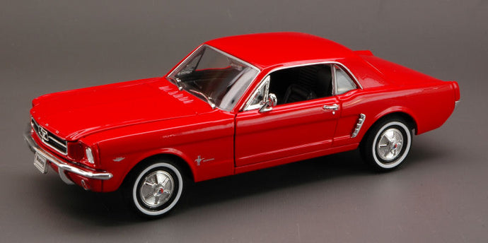 FORD MUSTANG COUPE 1964 RED 1:24