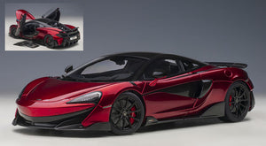 McLaren 600LT, volcano red 1:18