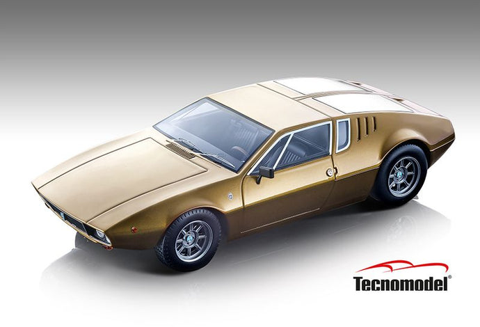 DE TOMASO MANGUSTA 1971 MET.GOLD 1:18