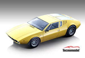 DE TOMASO MANGUSTA 1971 GLOSS YELLOW 1:18