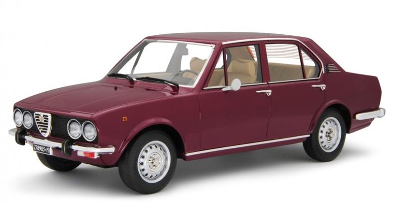 ALFETTA 1.8 (SCUDO LARGO) 1975 PRUNE 1:18