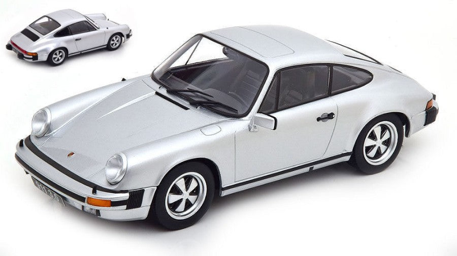 PORSCHE 911 CARRERA 3.0 COUPE' 1977 SILVER 1:18