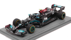 MERCEDES W12 E VALTTERI BOTTAS 2021 N.77 3rd ITALY GP 1:43