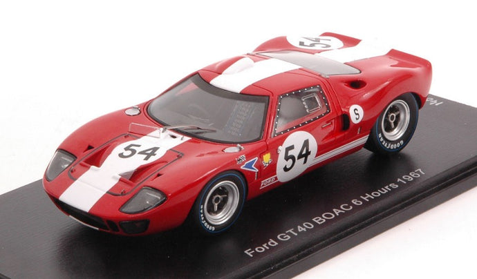 FORD GT40 N.54 BOAC 6 H 1967 D.CHARLTON-C.CRABBE 1:43
