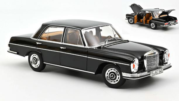 MERCEDES 280 SE 968 BLACK 1:18