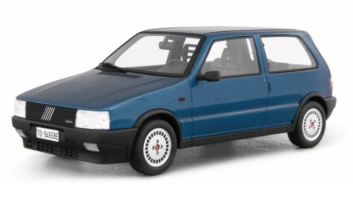 FIAT UNO TURBO I.E.1985 MET.BLUE 1:18