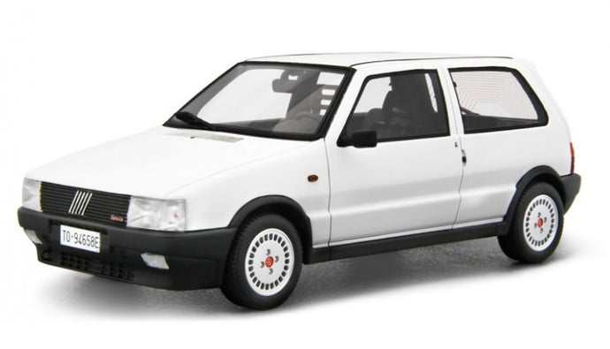 FIAT UNO TURBO I.E.1985 WHITE 1:18