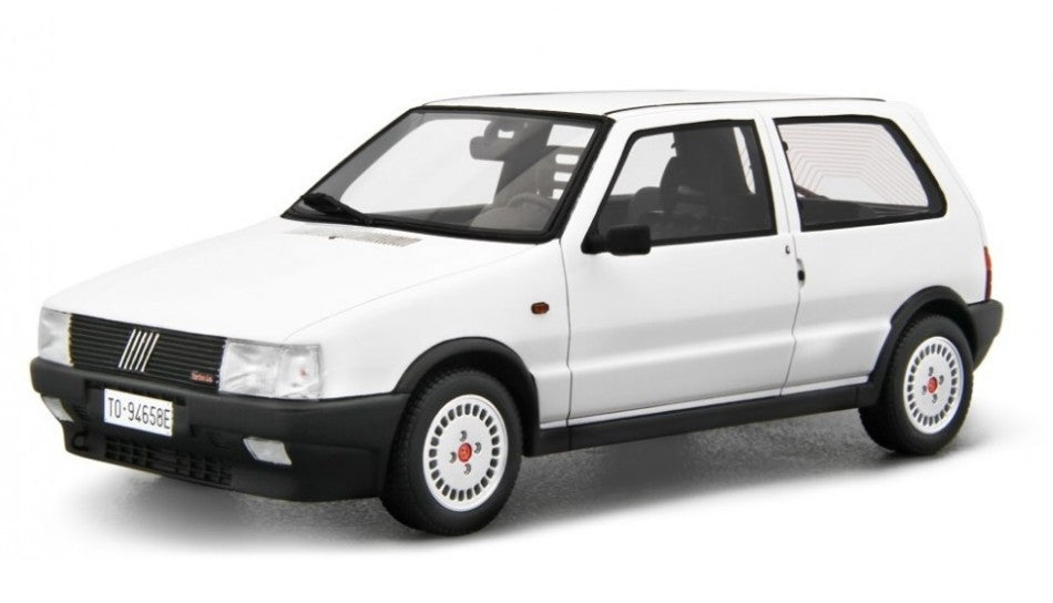 FIAT UNO TURBO I.E.1985 WHITE 1:18