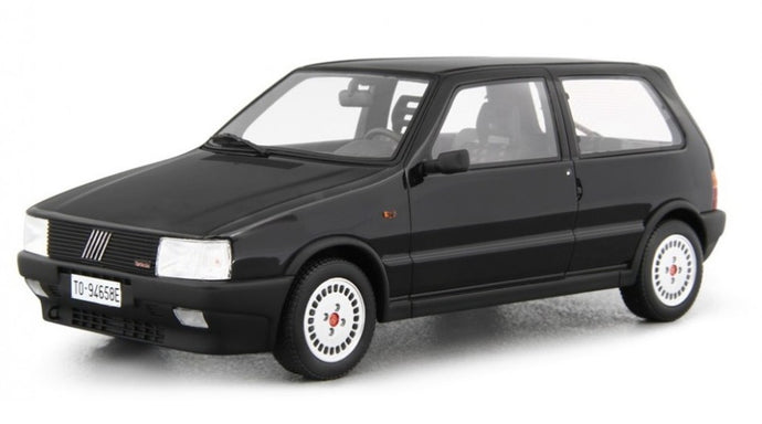 FIAT UNO TURBO I.E.1985 BLACK 1:18