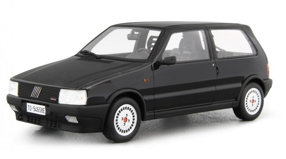 FIAT UNO TURBO I.E.1985 BLACK 1:18