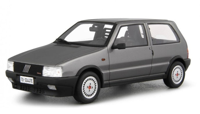 FIAT UNO TURBO I.E.1985 MET.GREY 1:18