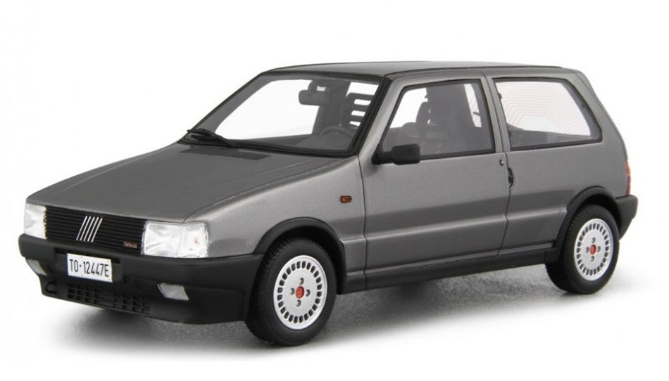 FIAT UNO TURBO I.E.1985 MET.GREY 1:18