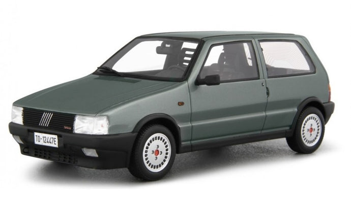 FIAT UNO TURBO I.E.1985 MET.GREEN 1:18
