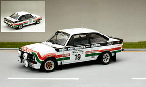 FORD ESCORT MKII RS1800 N.19 RALLY IRLAND 1979 B.FISHER-A.FRAZER 1:18