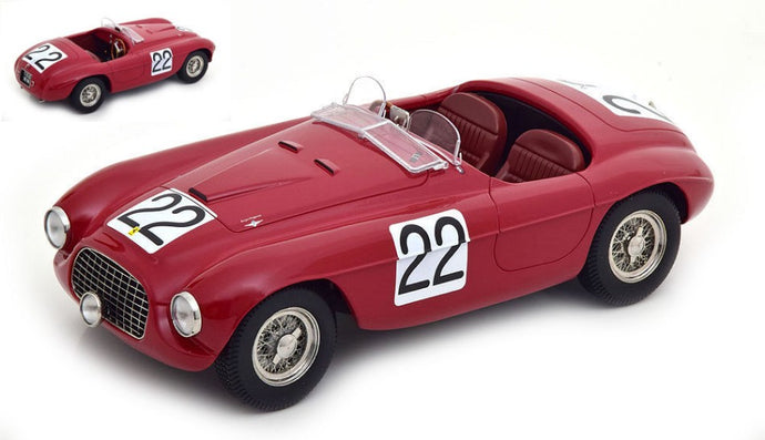 FERRARI 166 MM BARCHETTA WINNER LM 1949  CHINETTI-SELDSON 1:18