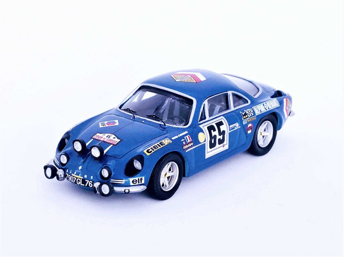 ALPINE A110 2nd TOUR DE CORSE 1969 ORSINI/CANONICI 1:43