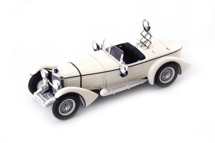 MERCEDES 680 S TIGERJADGWAGEN 1928 WHITE 1:43
