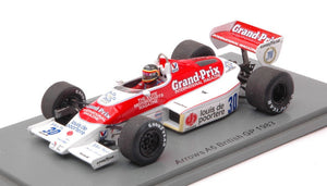 ARROWS A6 THIERRY BOUTSEN 1983 N.30 BRITISH GP 1:43