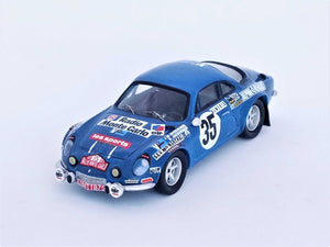 ALPINE A110 RALLY MONTE CARLO 1972 JACQUEMIN/LEBEAU 1:43