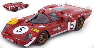 FERRARI 512 S LONG TAIL N.5 ACCIDENT LM 1970 J.ICKX-P.SCHETTY 1:18
