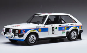 TALBOT SUNBEAM LOTUS N.8 RALLY MONTE CARLO 1981 TOIVONEN/GALLAGHER1:18
