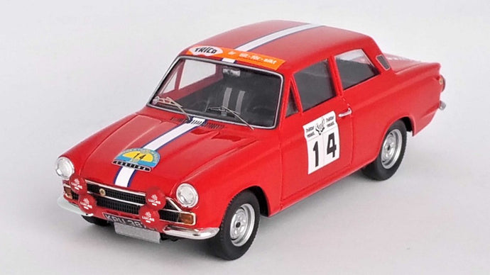 FORD LOTUS CORTINA N.14 RALLY OF SWEDEN 1966 SODERSTROM/PALM 1:43