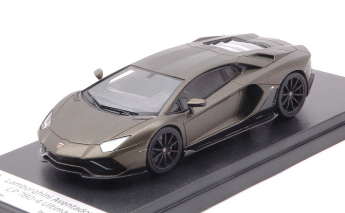 LAMBORGHINI AVENTADOR ULTIMAE MATT GEA GREEN 1:43