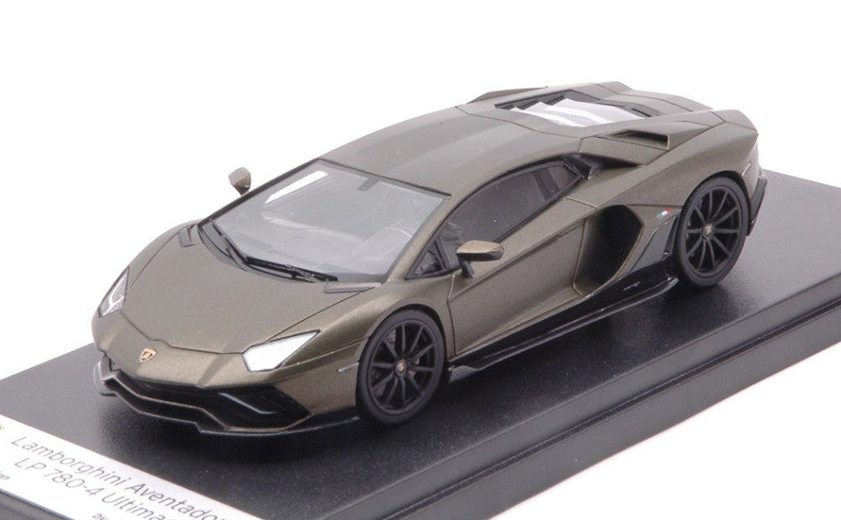 LAMBORGHINI AVENTADOR ULTIMAE MATT GEA GREEN 1:43