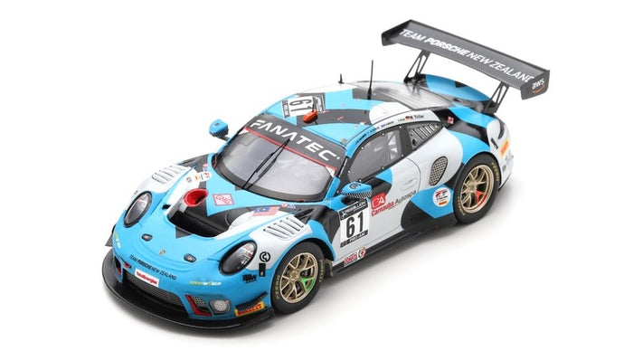 PORSCHE 911 GT3 N.61 24 H SPA 2021 TRILLER-RIVAS-HARKER-BAMBER 1:43