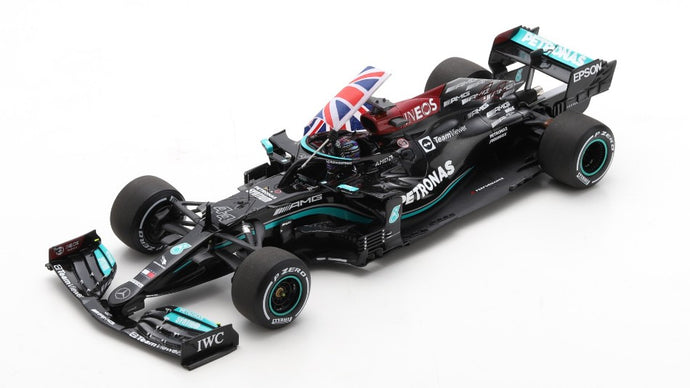 MERCEDES F1 W12 LEWIS HAMILTON 2021 N.44 WINNER BRITISH GP 1:18