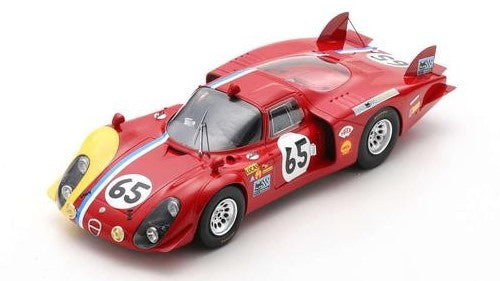 ALFA ROMEO 33/2 N.65 24H LE MANS 1968 TROSCH/VON WENDT 1:18