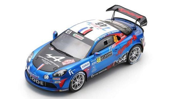 ALPINE A110 RALLY N.46 RALLY MONTE CARLO 2022 GUIGOU/BRONNER 1:18