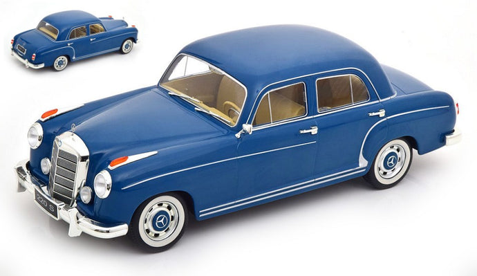 MERCEDES 220 S SALOON 1956 LIGHTBLUE 1:18
