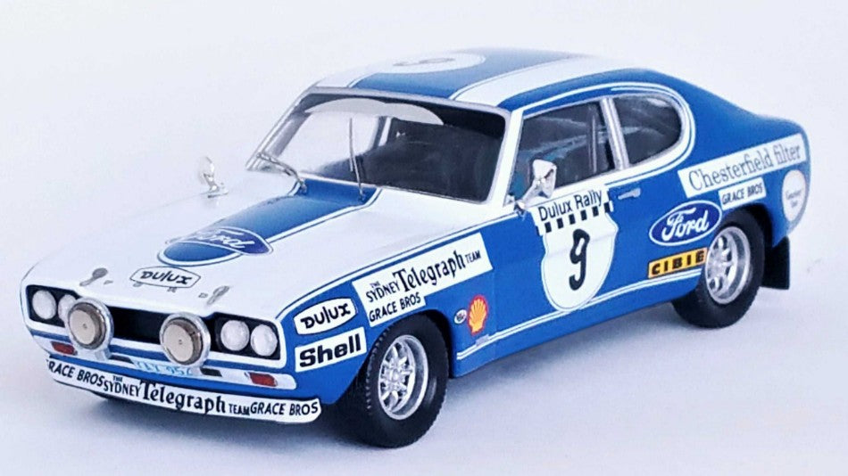 FORD CAPRI 2600 RS DULUX RALLY 1972 MCKAY/CONNELLY 1:43