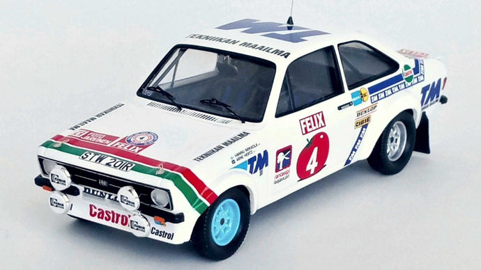 FORD ESCORT MK2 N.4 RALLY OF 1000 LAKES 1978 MIKKOLA/HERTZ 1:43