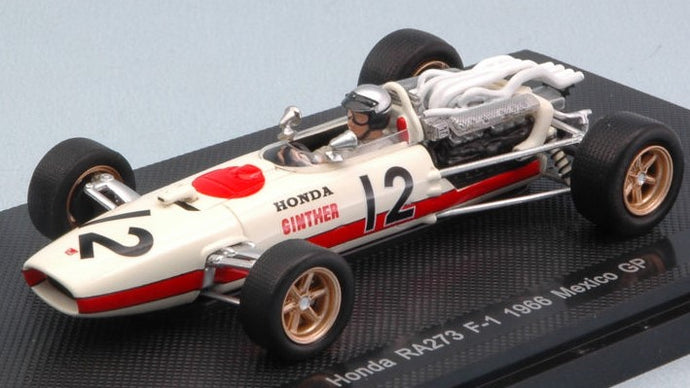 HONDA RA273 R.GINTHER 1966 N.12 4th MEXICO GP 1:43