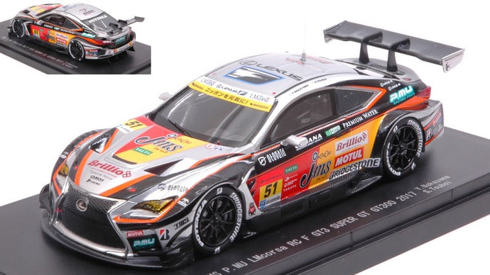 LEXUS RC F N.51 3rd SUPER GT300 2017 Y.NAKAYAMA-S.TSUBOI 1:43