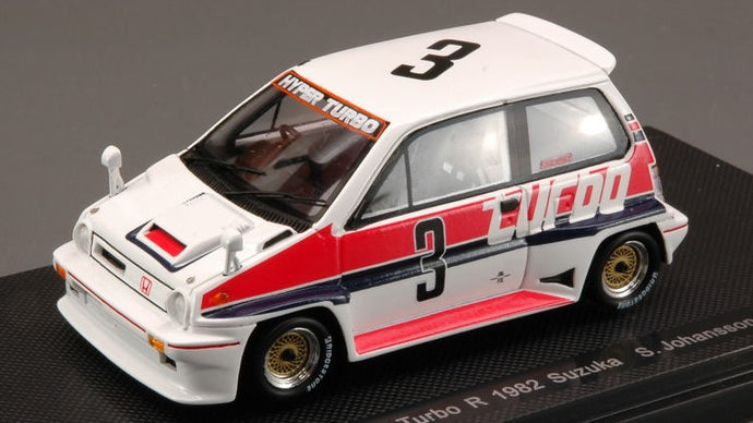 HONDA CITY TURBO R N.3 SUZUKA 1982 S.JOHANSSON 1:43