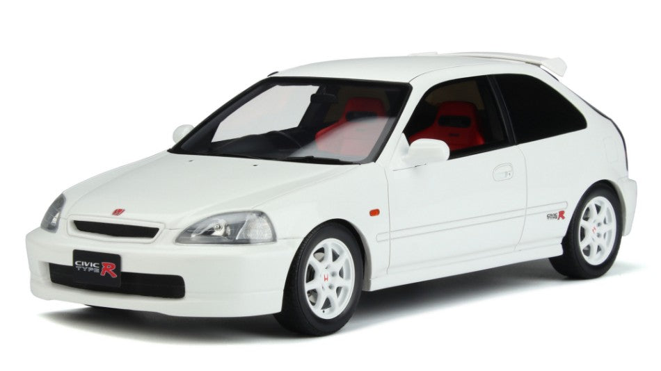 HONDA CIVIC EK9 TYPE R CHAMPIONSHIP 1997 WHITE 1:18