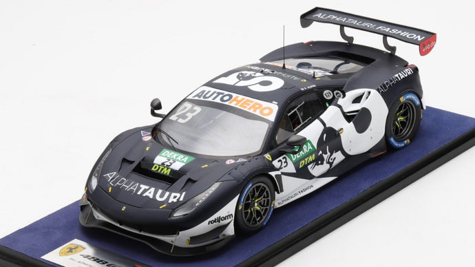 FERRARI 488 GT3 EVO N.23 ALPHA TAURI AF CORSE DTM 2021 A.ALBON 1:18