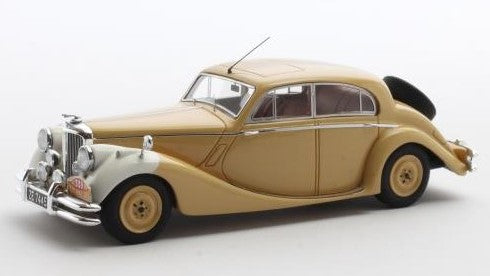 JAGUAR MKV N.339 5th RALLY MONTE CARLO 1953 BEIGE/WHITE 1:43
