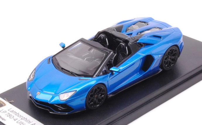 LAMBORGHINI AVENTADOR ULTIMAE ROADSTER BLU TAWARET 1:43