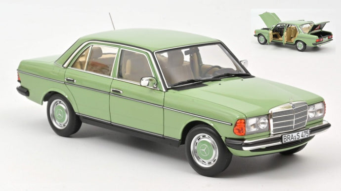 MERCEDES 200 1982 LIGHT GREEN 1:18