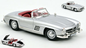 MERCEDES 300 SL ROADSTER 1957 SILVER 1:18