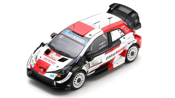 TOYOTA YARIS N.1 WINNER RALLY MONZA 2021 OGIER-INGRASSIA W/FIGURES 1:43