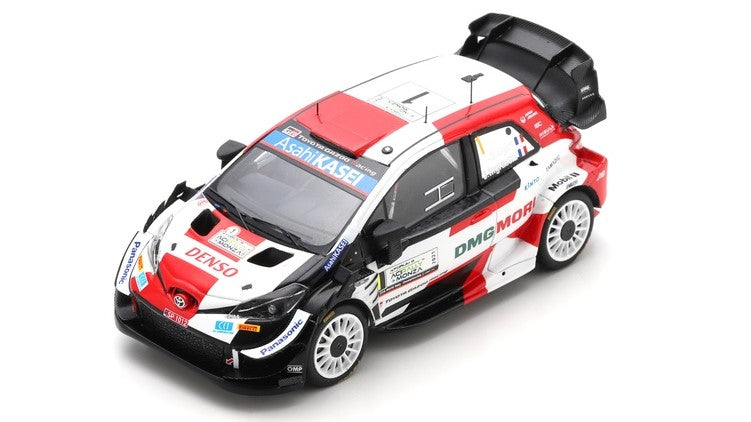 TOYOTA YARIS N.1 WINNER RALLY MONZA 2021 OGIER-INGRASSIA W/FIGURES 1:43