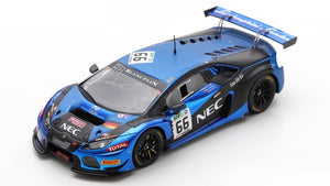 LAMBORGHINI HURACAN N.66 24 H SPA 2017 GRENIER-SPLUNTEREN-VAN LAGEN 1:43