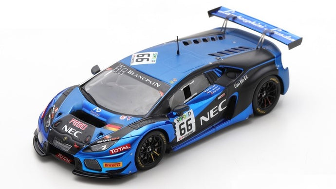 LAMBORGHINI HURACAN N.66 24 H SPA 2017 GRENIER-SPLUNTEREN-VAN LAGEN 1:43