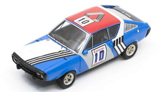 RENAULT 17 N.10 3th RONDE CEVENOLE 1973 JEAN-PIERRE NICOLAS 1:43