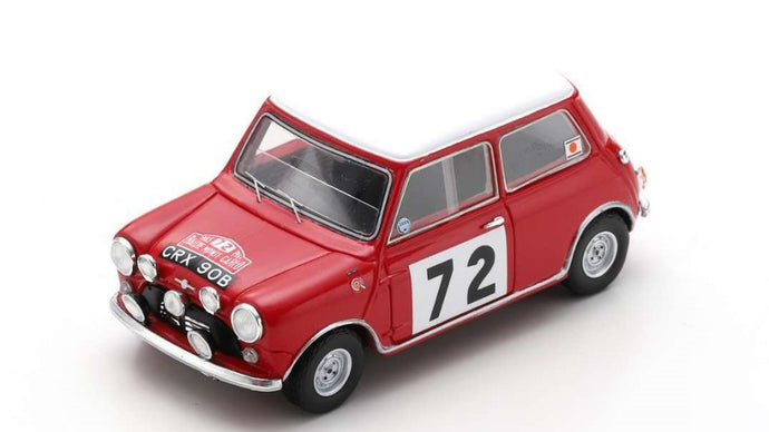 BMC COOPER S N.72 MONTE CARLO 1965 D.J.MORLEY-G.E.MORLEY 1:43